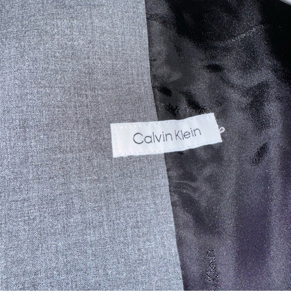 Calvin Klein Boys Grey Suit Vest, Boys Size XL 18-20 - Picture 5 of 7